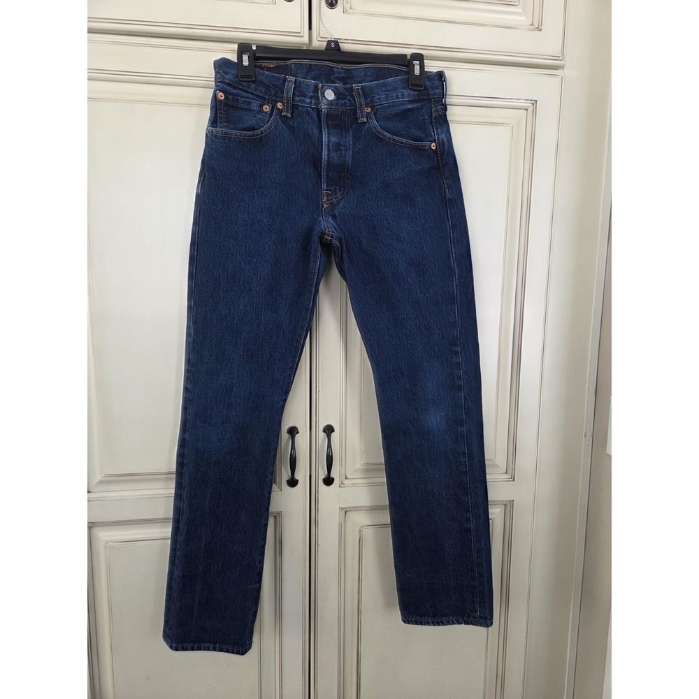 Levi's 505 Button Fly‎ Jeans Men's 28x29 Straight